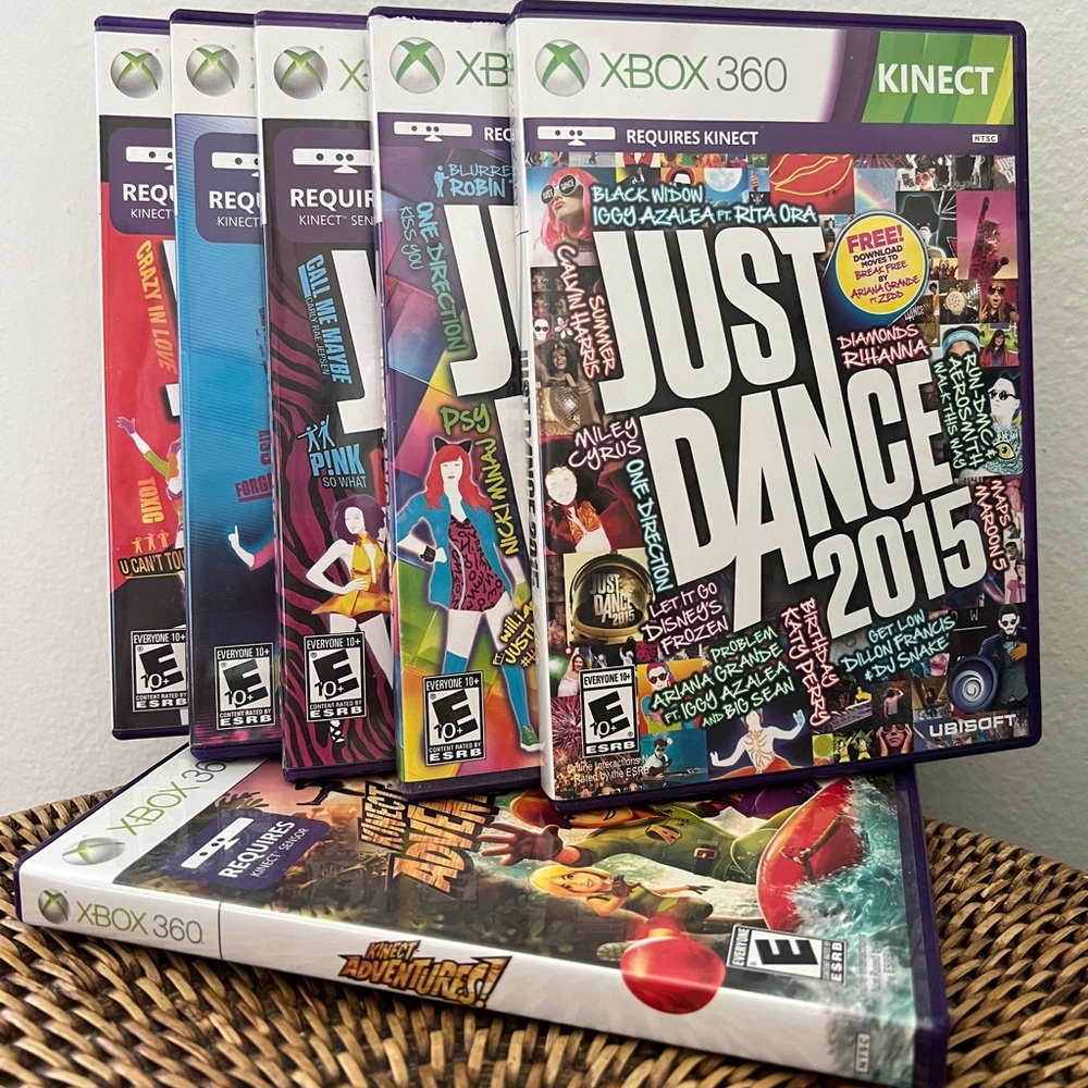 Xbox 360 Kinect Just Dance Lot